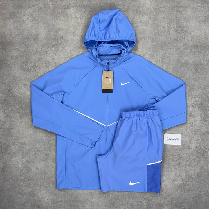 Nike Repel Miler 2.0 Windrunner Jacket 7” Short Set University Blue