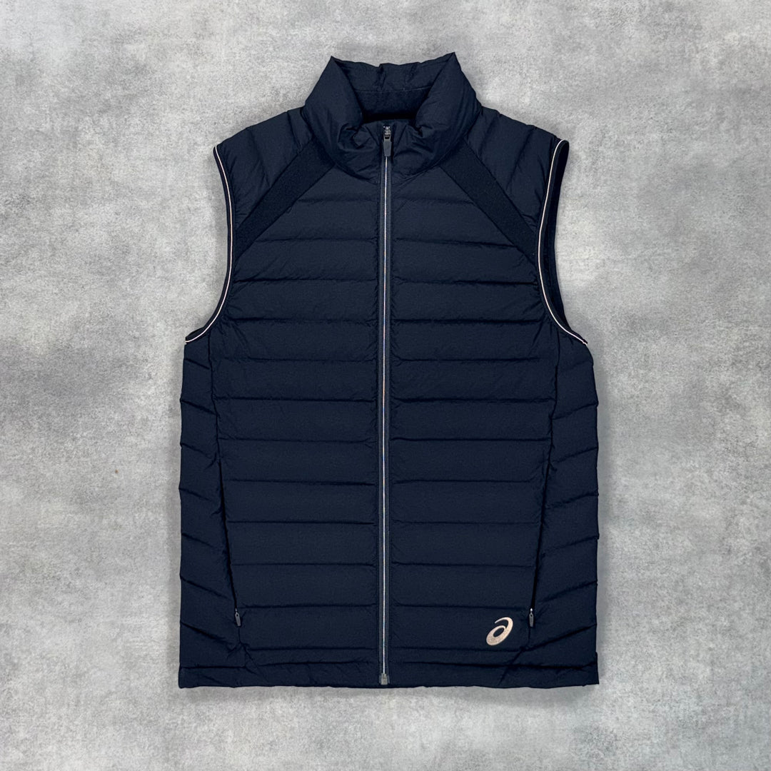 Asics Core Puffer Gilet 3-Piece Pants Set Black