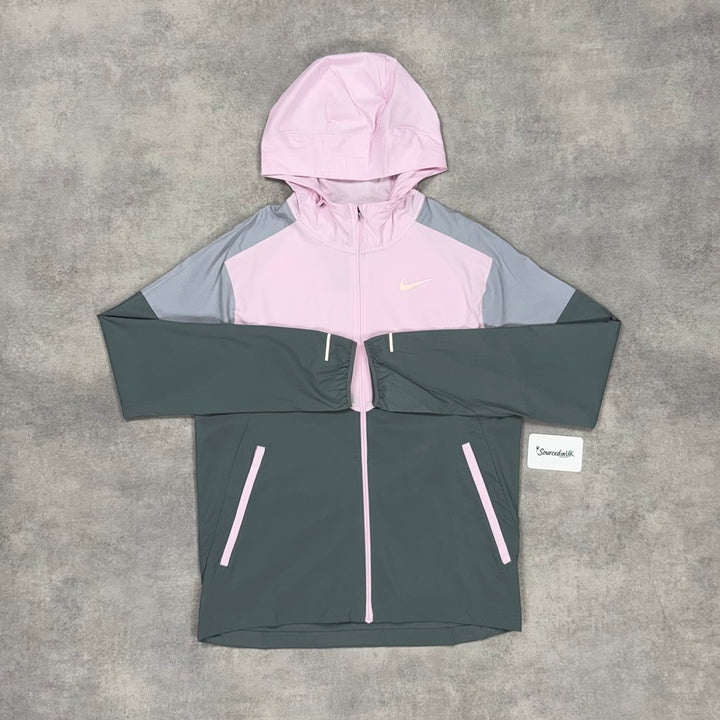 Nike Uv Windrunner Jacket & 7” Challenger Short Set Pink Foam