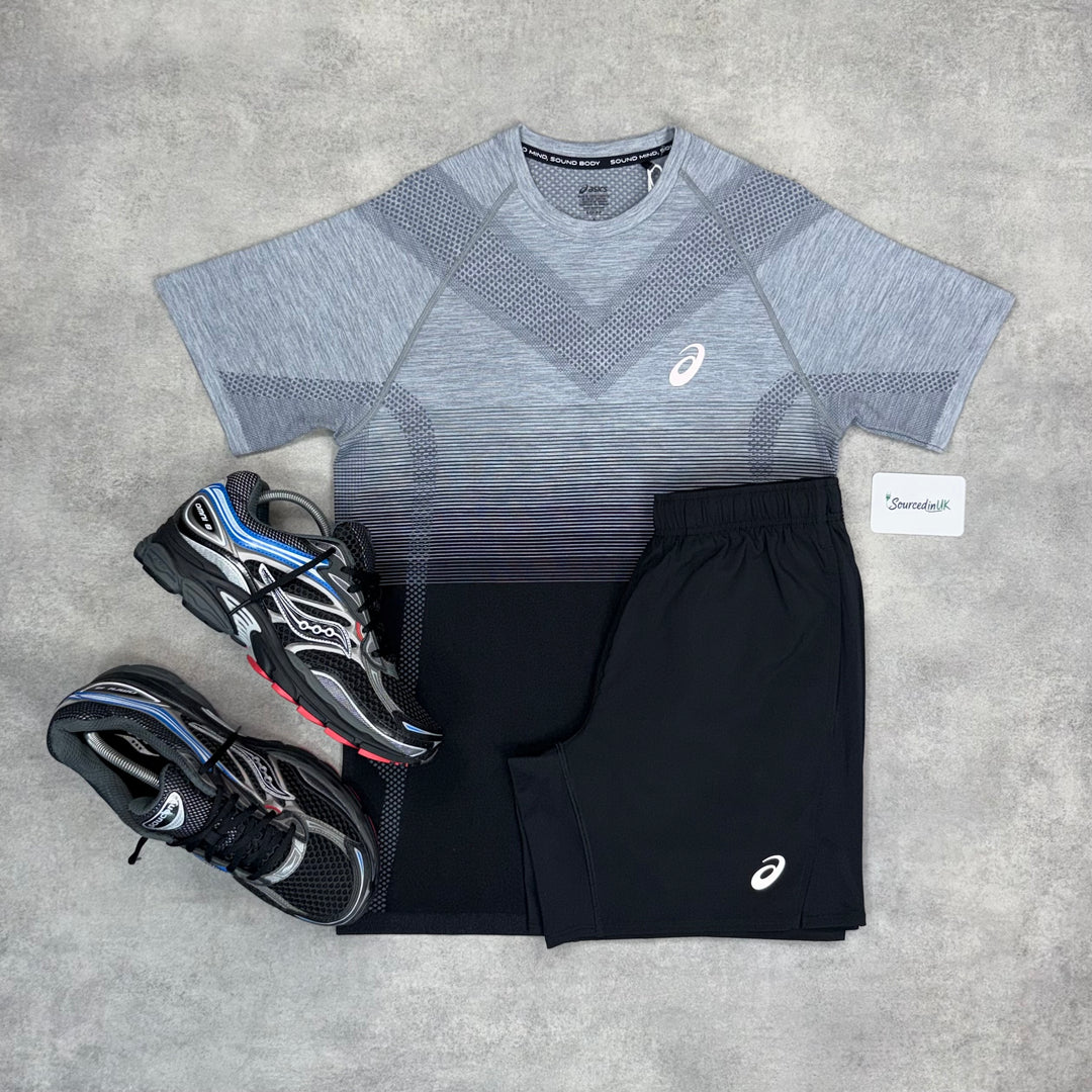 Asics Seamless T-Shirt Progrid Omni 9 Set Black/Black Multi
