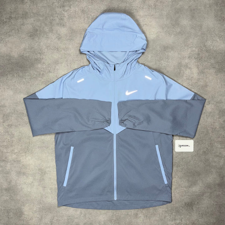 Nike Uv Windrunner Jacket Cobalt & Black/Grey Woven Challenger Bottom Set