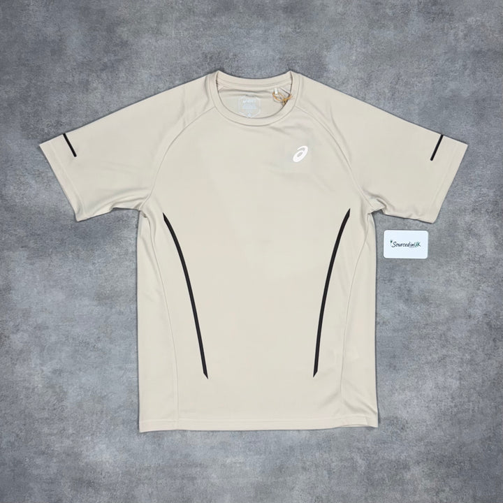 Asics Curve T-Shirt Birch & Brown Icon  7” Shorts Set