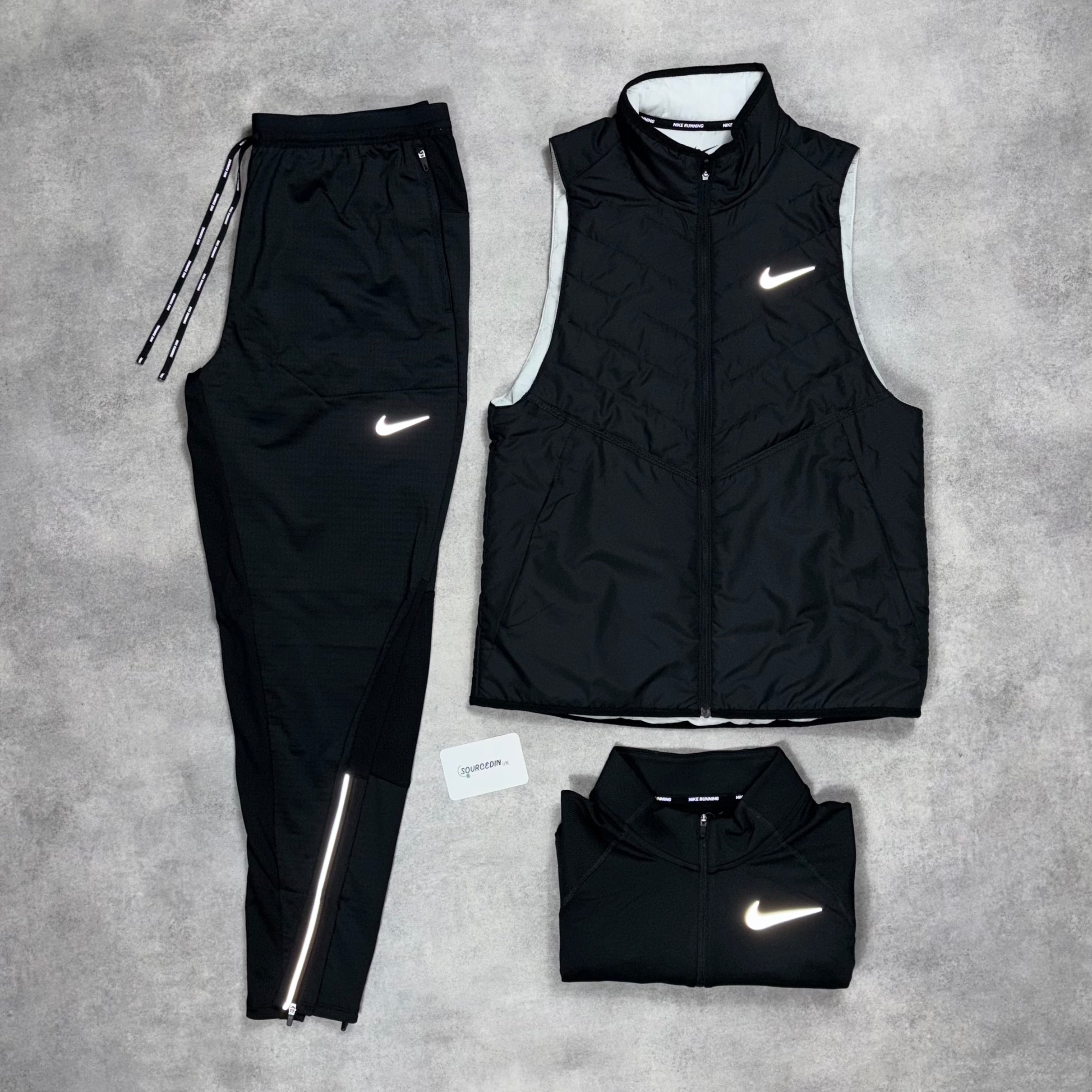 nike black element set
