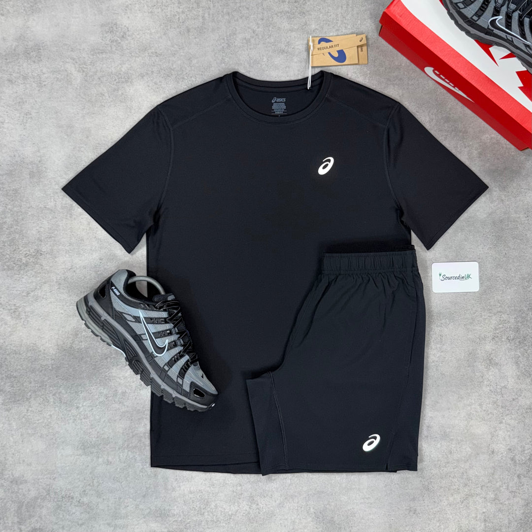 Asics Core T-Shirt P-6000 Set Black/Cool Grey