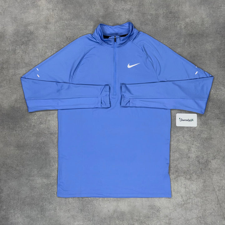 Nike Stride 1/4 Zip 3-Piece Shorts Set University Blue