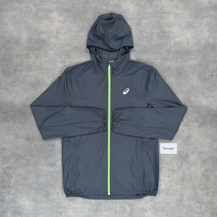 Asics Core Jacket 3-Short Set Grey/Green