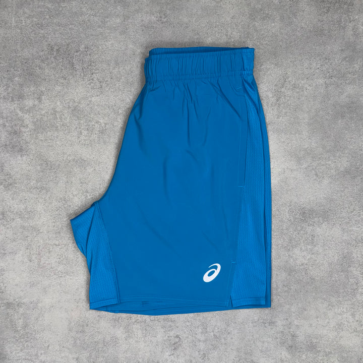 Asics Icon Challenger Shorts 7” Deep Blue
