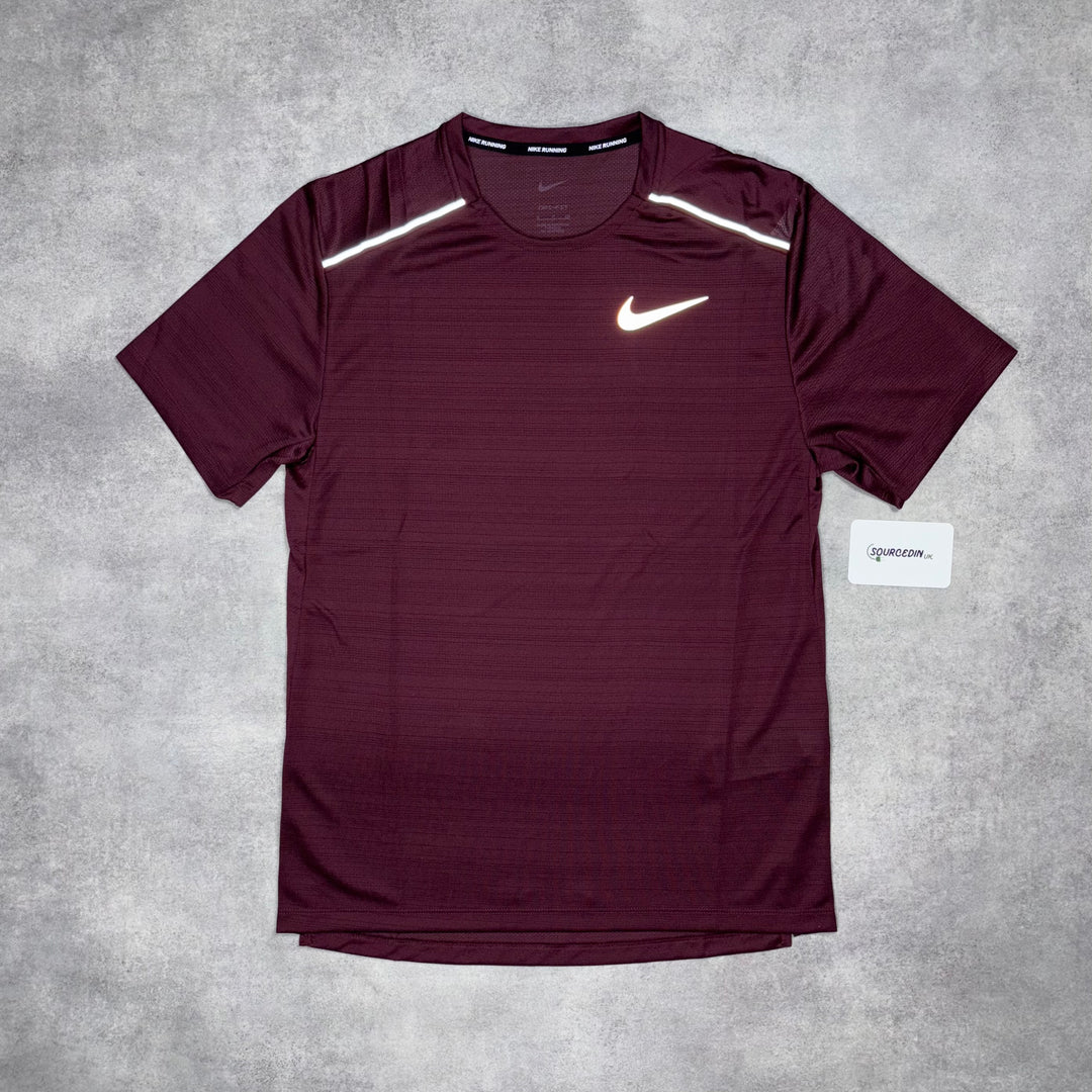 Nike Sphere Miler Repel Jacket 3-Piece Phenom Bottom Set Midnight Maroon